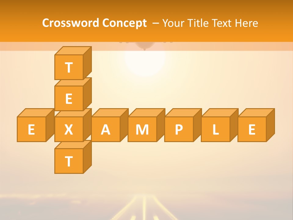 Flyable Kite Voyage PowerPoint Template