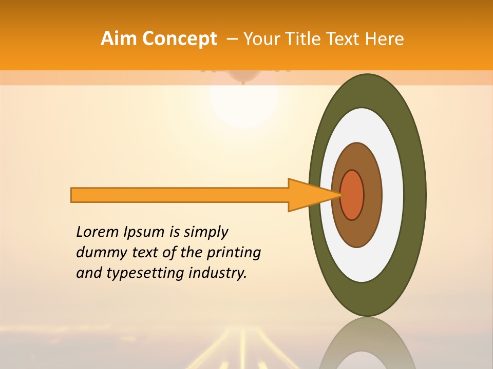 Flyable Kite Voyage PowerPoint Template