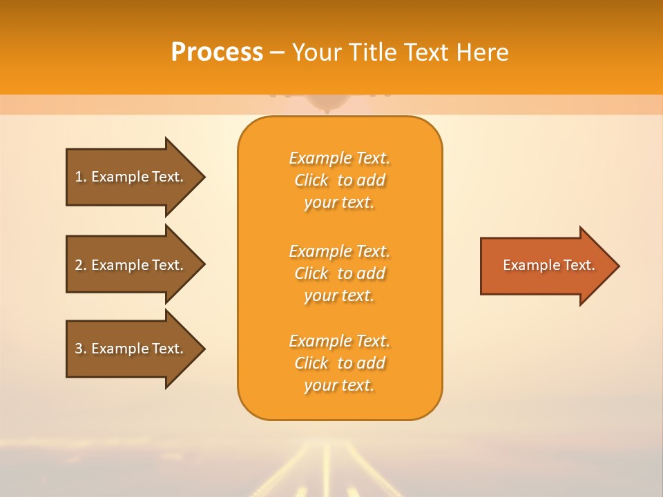 Flyable Kite Voyage PowerPoint Template