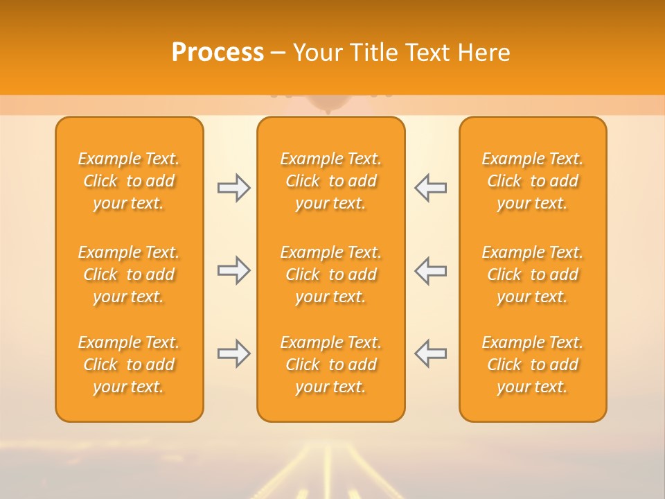 Flyable Kite Voyage PowerPoint Template