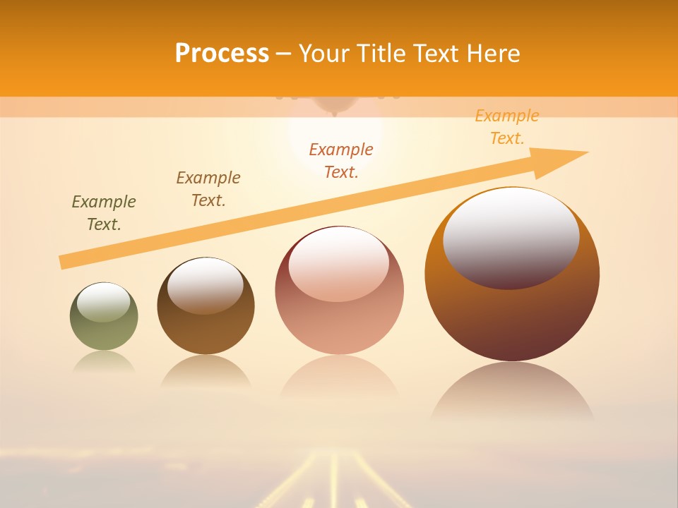 Flyable Kite Voyage PowerPoint Template