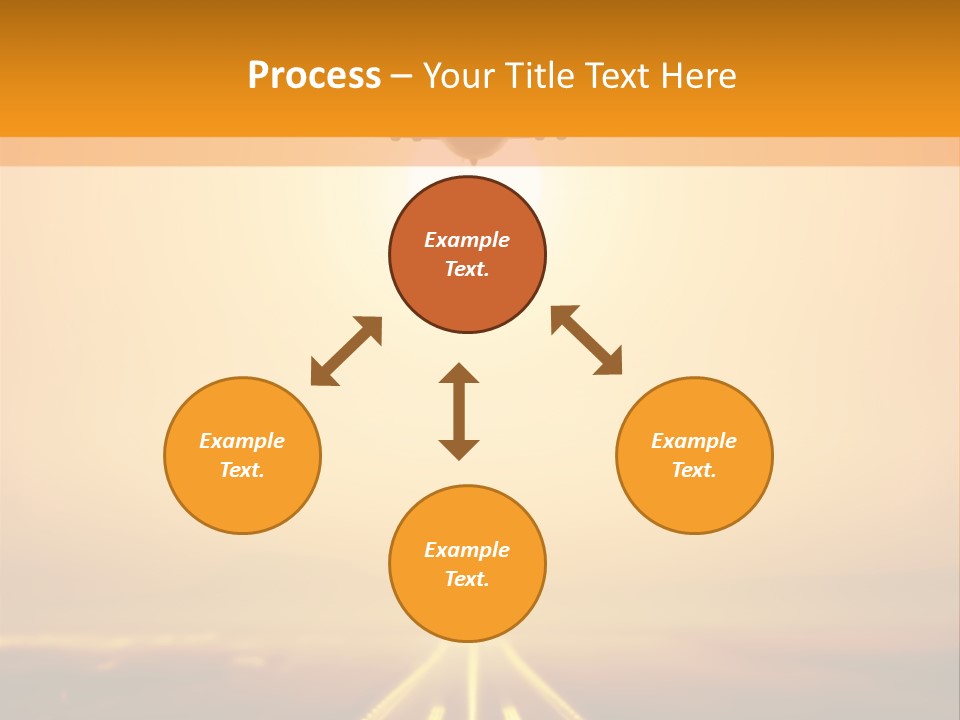 Flyable Kite Voyage PowerPoint Template