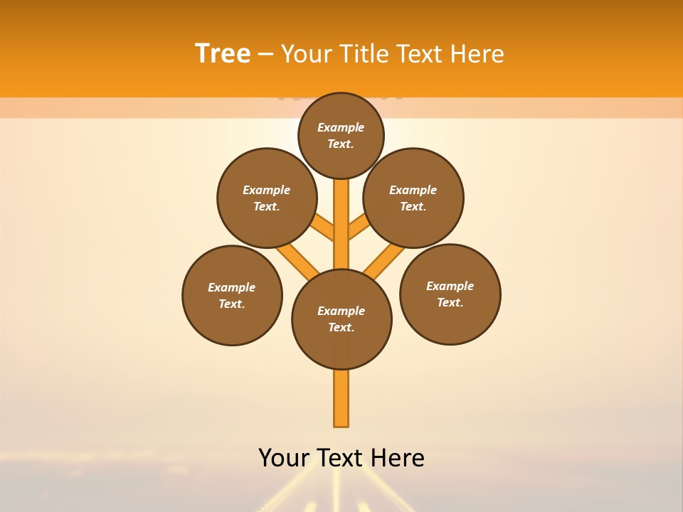 Flyable Kite Voyage PowerPoint Template