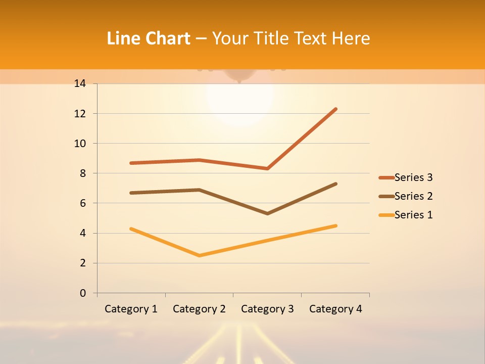 Flyable Kite Voyage PowerPoint Template