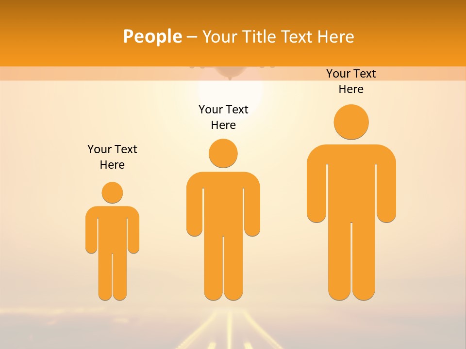 Flyable Kite Voyage PowerPoint Template