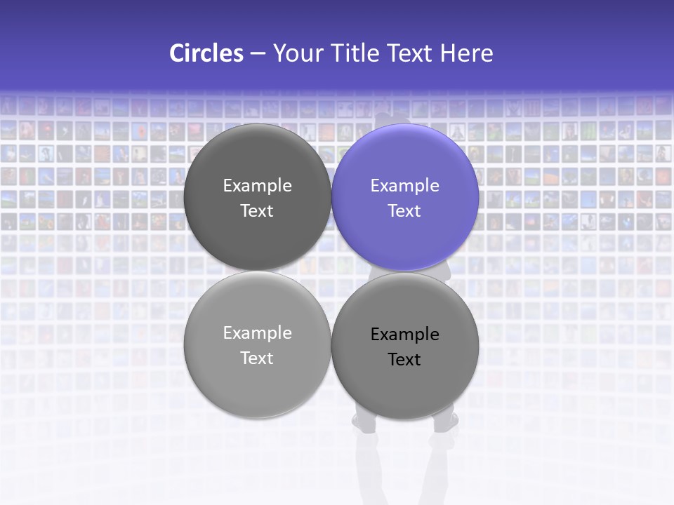 Media Communication Planet PowerPoint Template