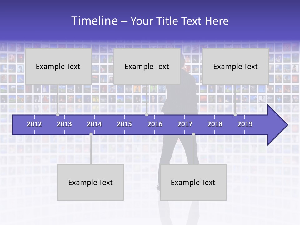 Media Communication Planet PowerPoint Template