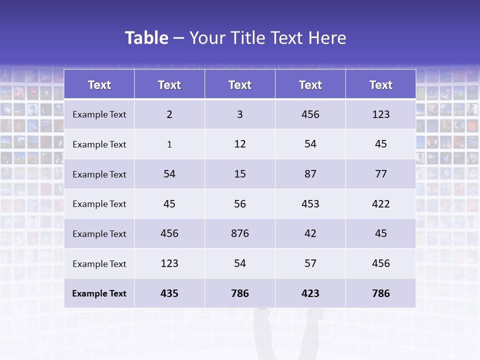 Media Communication Planet PowerPoint Template