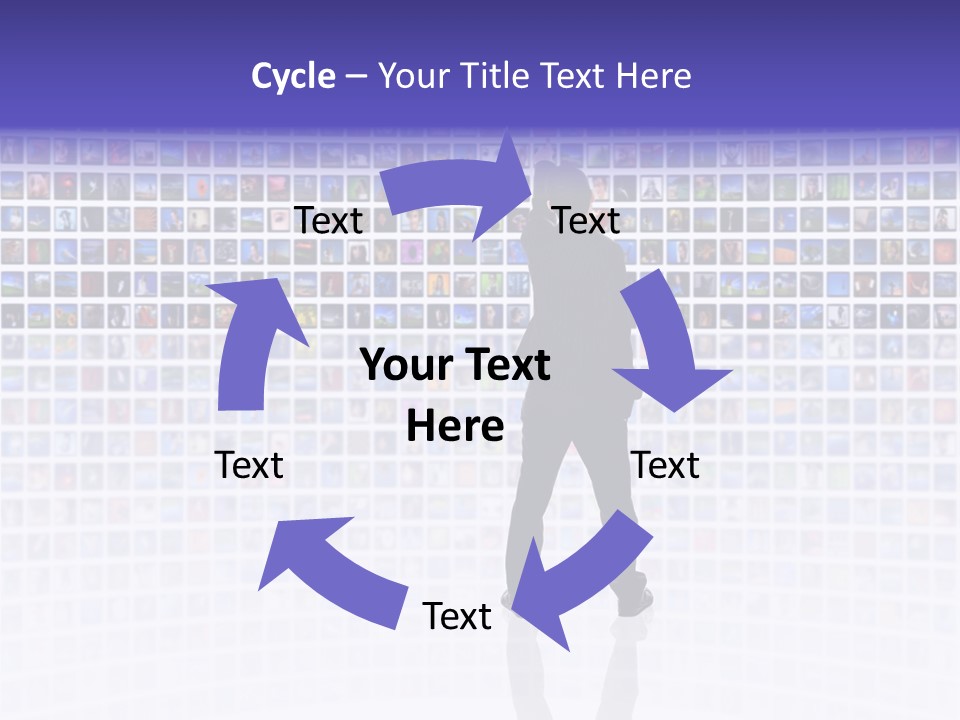 Media Communication Planet PowerPoint Template