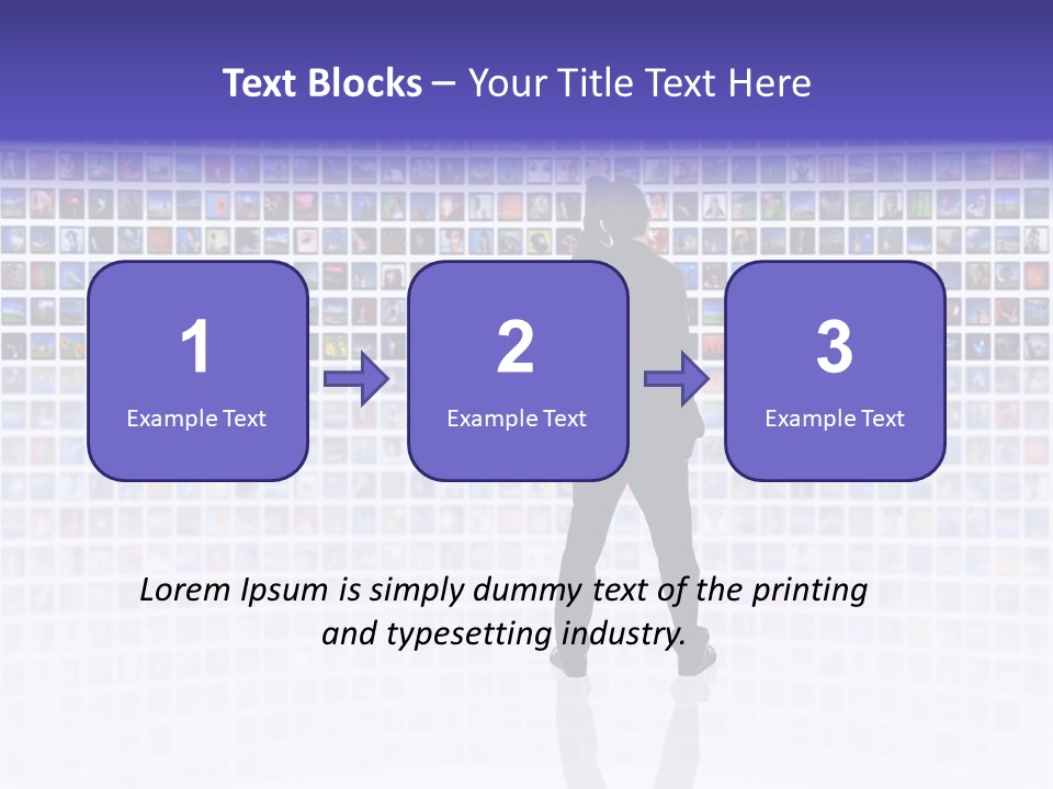 Media Communication Planet PowerPoint Template