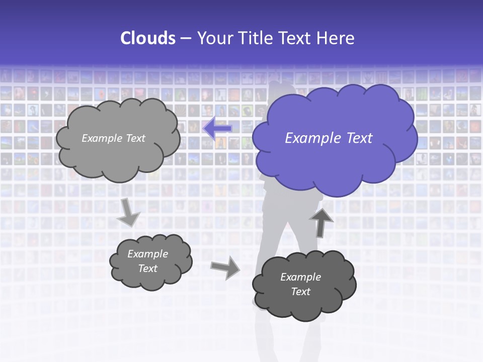 Media Communication Planet PowerPoint Template