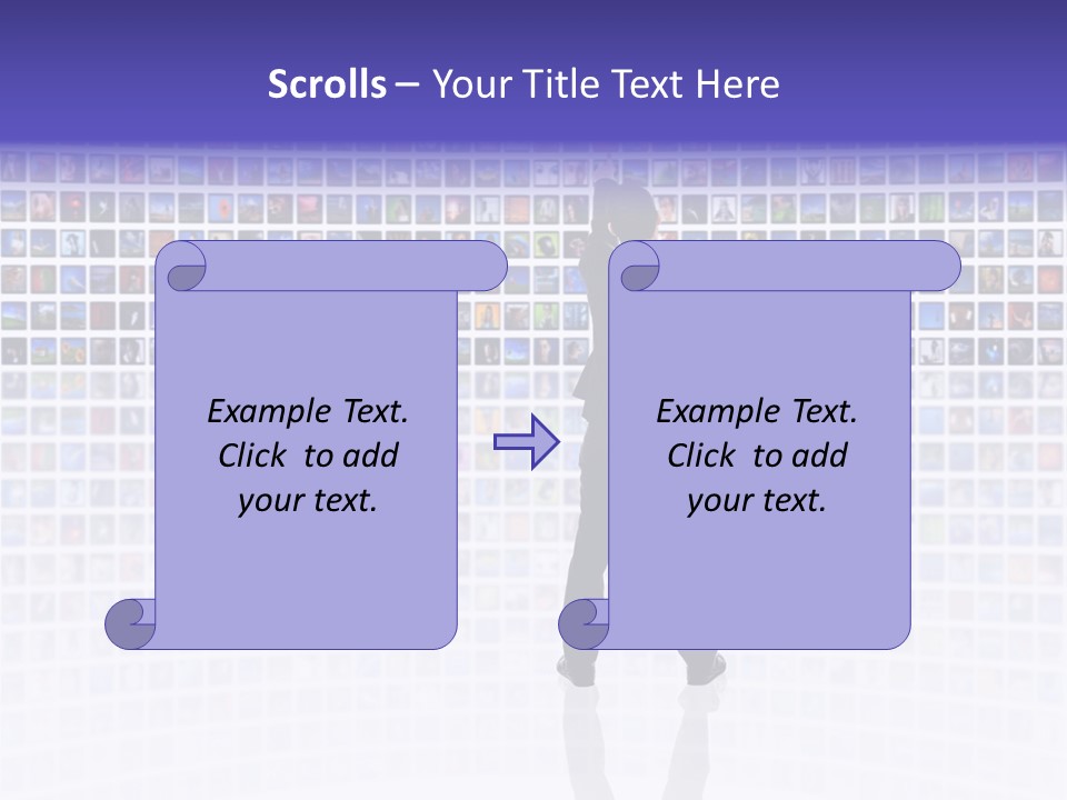 Media Communication Planet PowerPoint Template