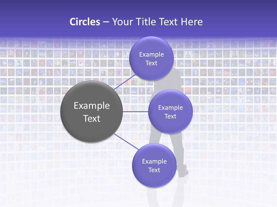 Media Communication Planet PowerPoint Template