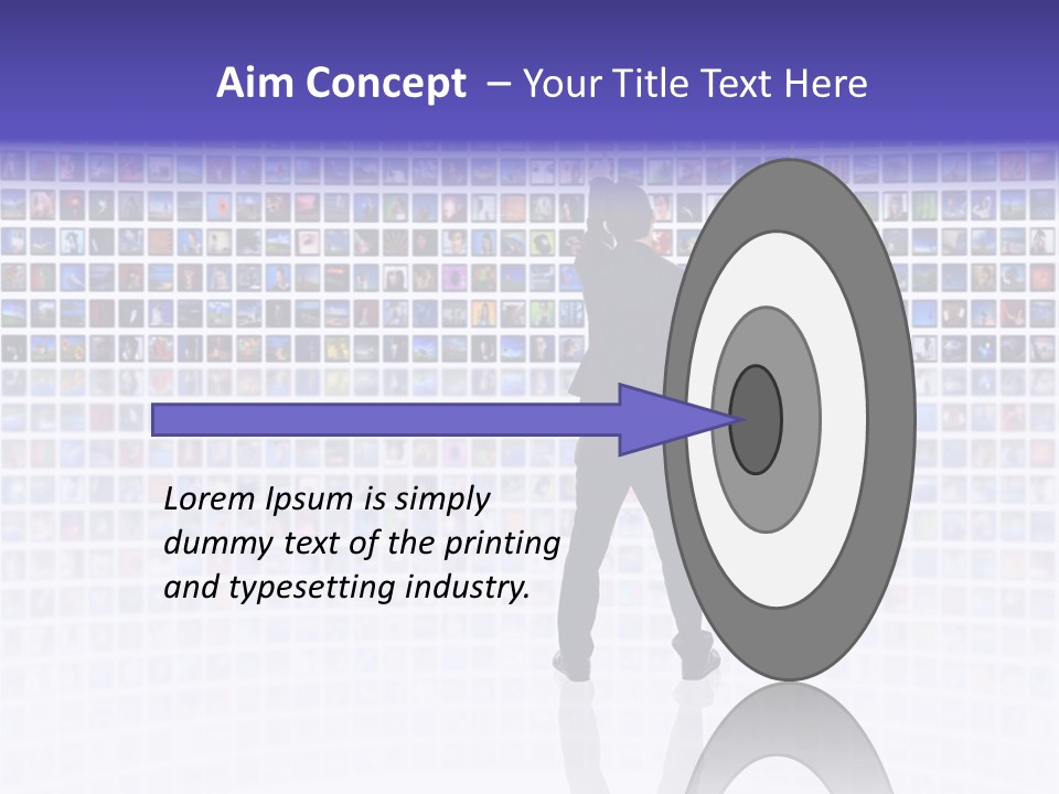 Media Communication Planet PowerPoint Template