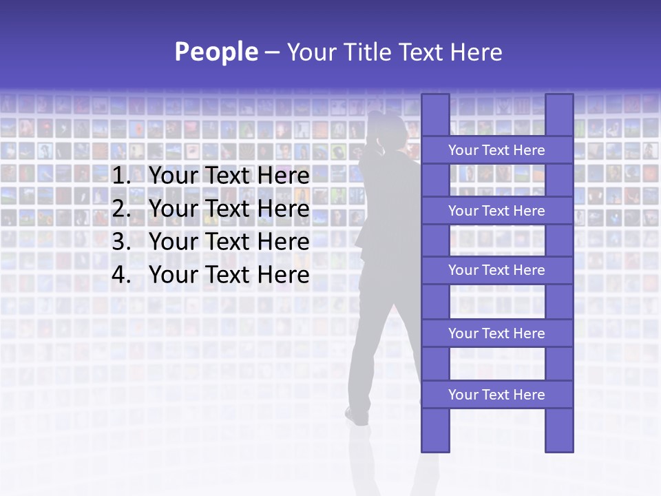Media Communication Planet PowerPoint Template