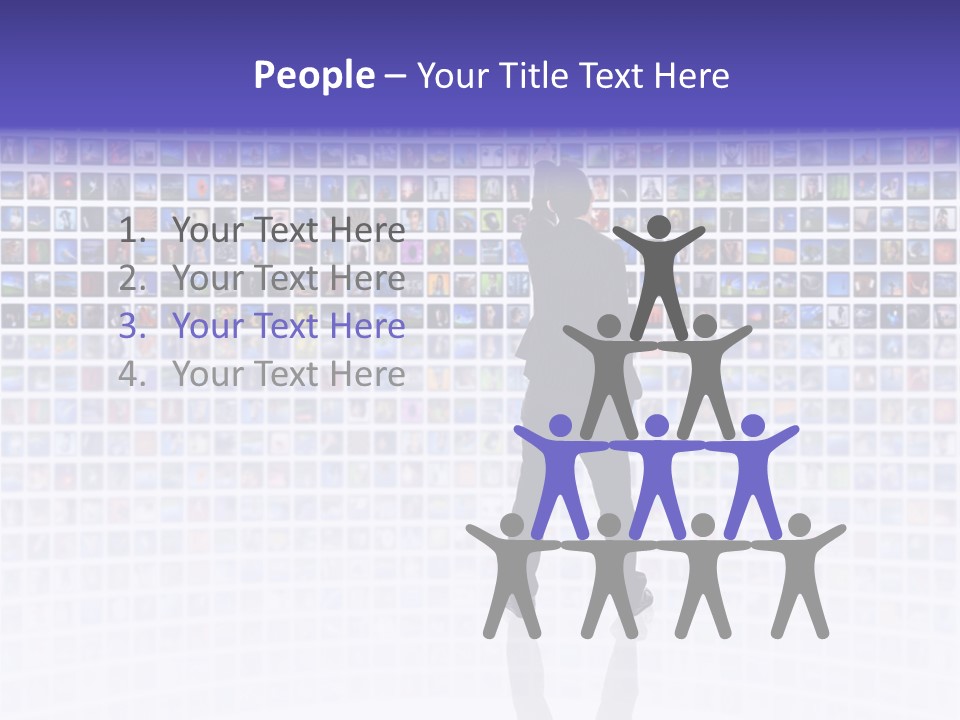 Media Communication Planet PowerPoint Template