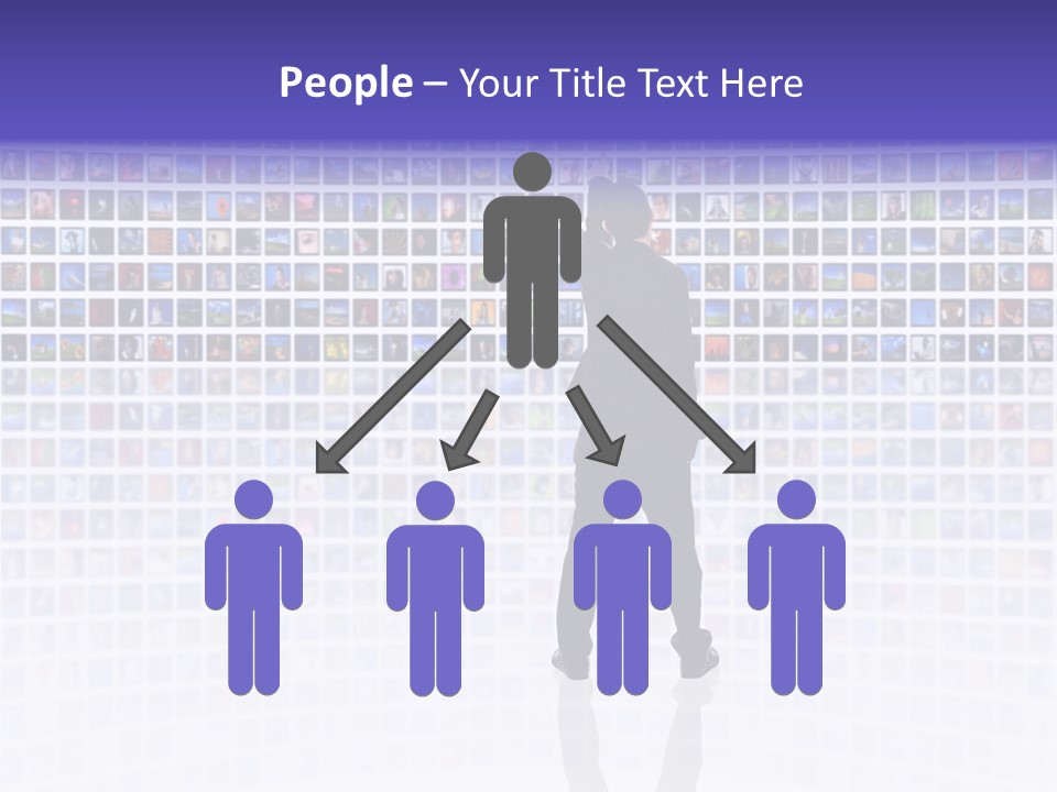 Media Communication Planet PowerPoint Template