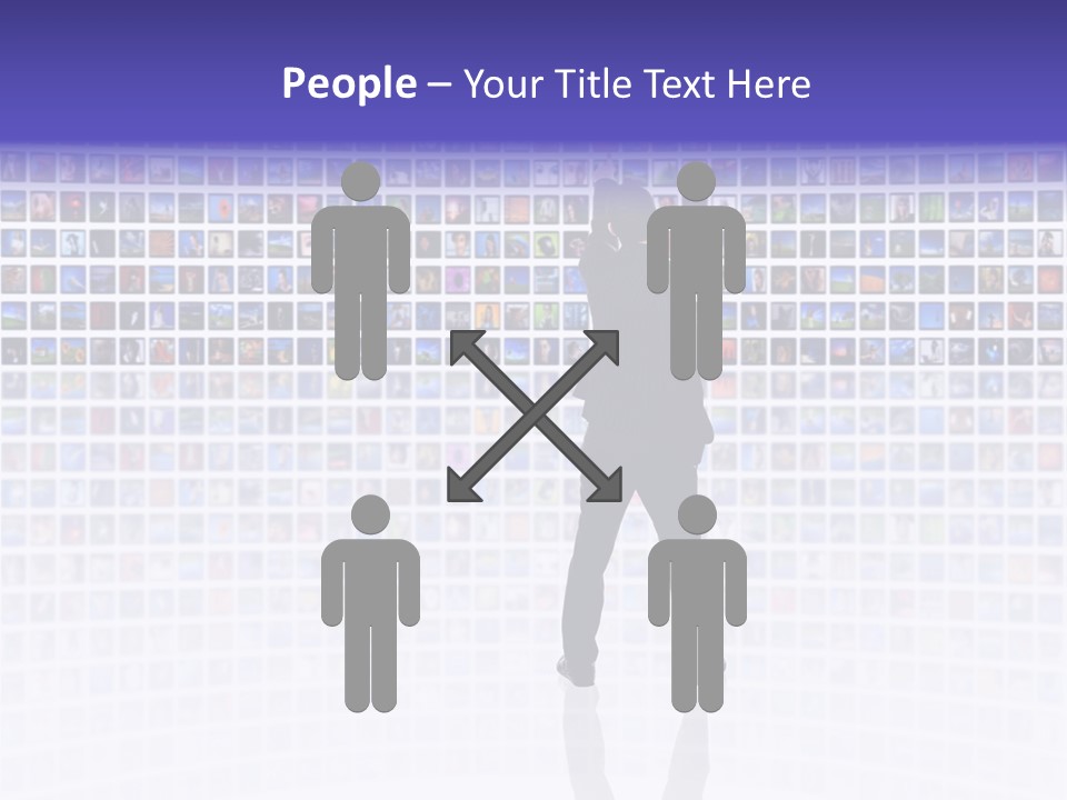 Media Communication Planet PowerPoint Template