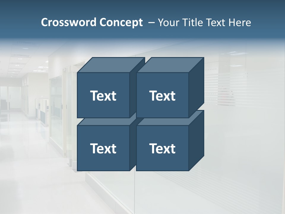 Indoors Desk Modern PowerPoint Template