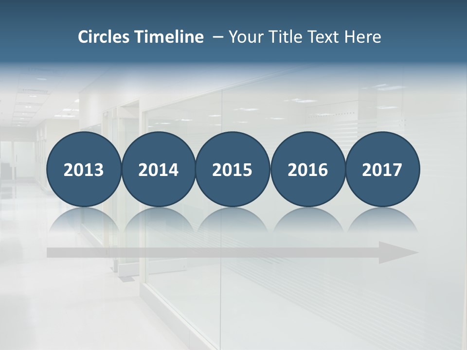 Indoors Desk Modern PowerPoint Template