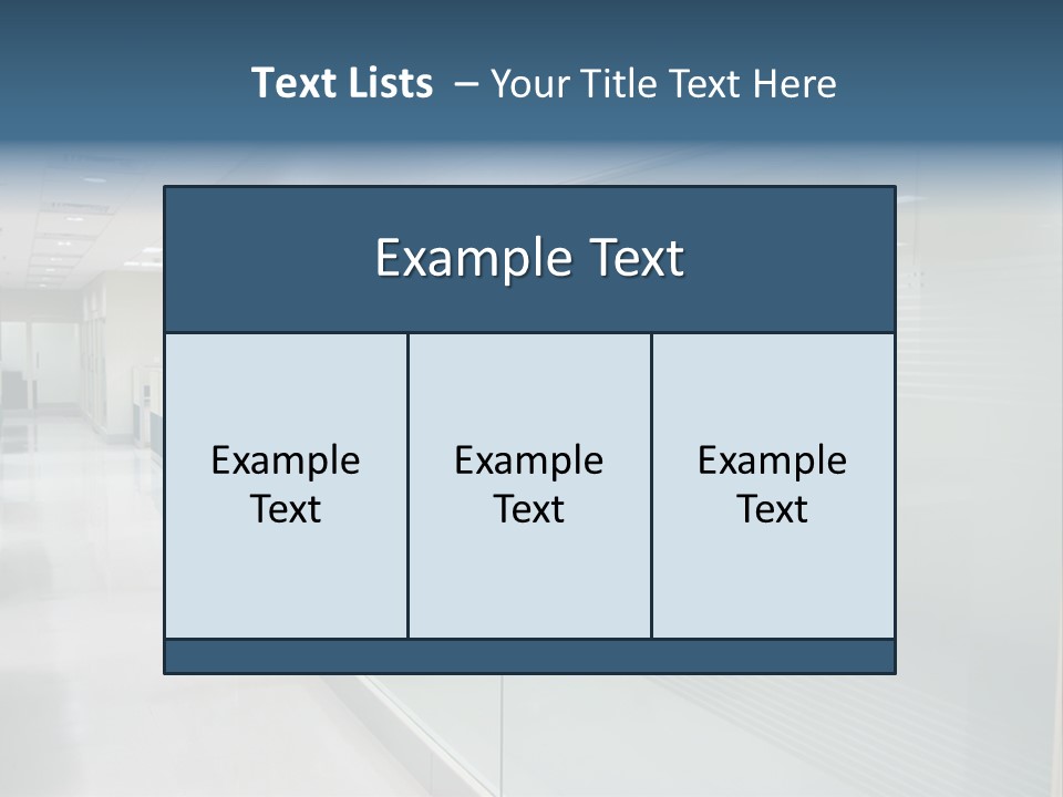 Indoors Desk Modern PowerPoint Template