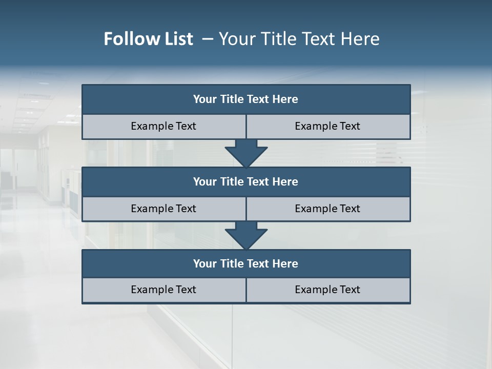 Indoors Desk Modern PowerPoint Template