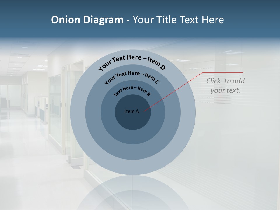 Indoors Desk Modern PowerPoint Template