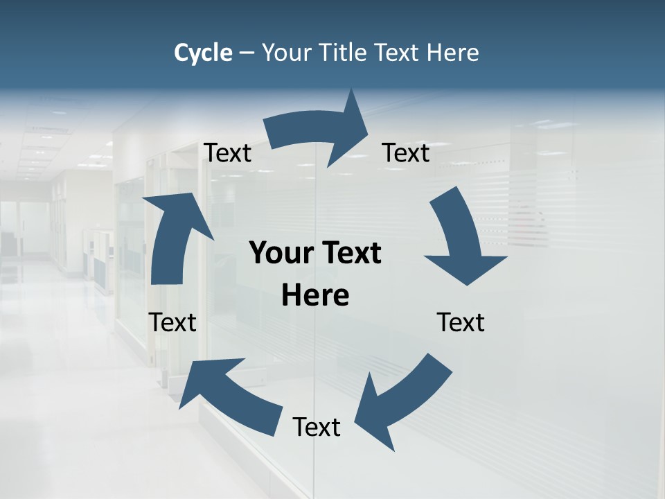 Indoors Desk Modern PowerPoint Template