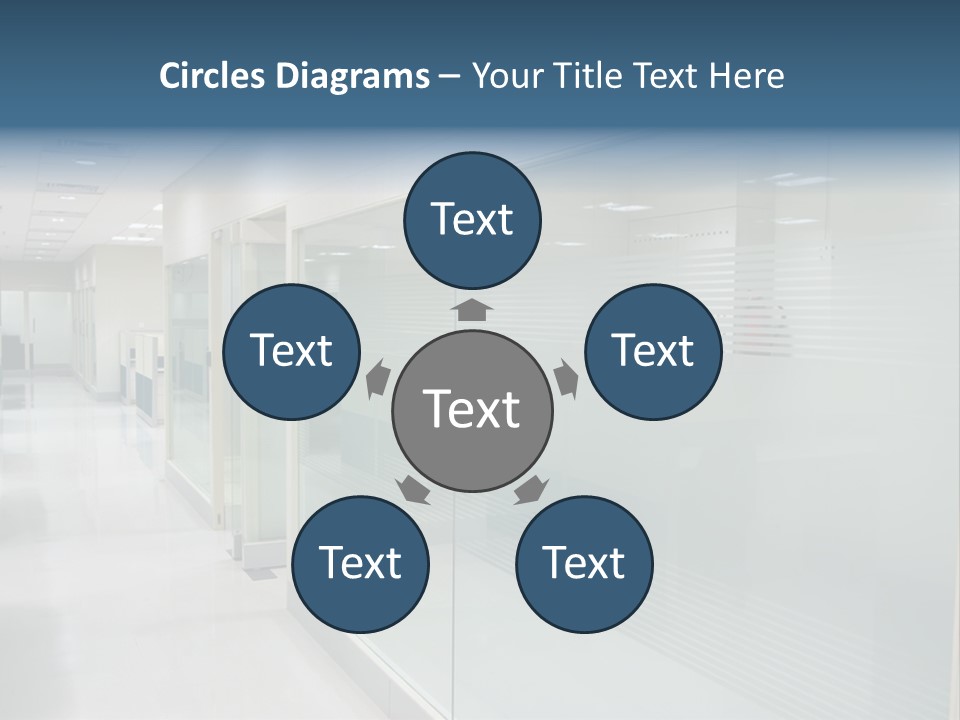Indoors Desk Modern PowerPoint Template