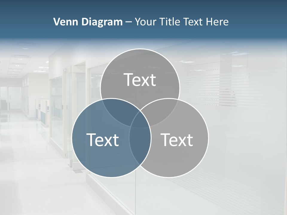 Indoors Desk Modern PowerPoint Template