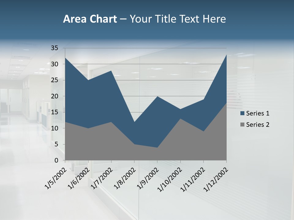 Indoors Desk Modern PowerPoint Template