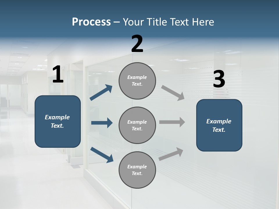 Indoors Desk Modern PowerPoint Template