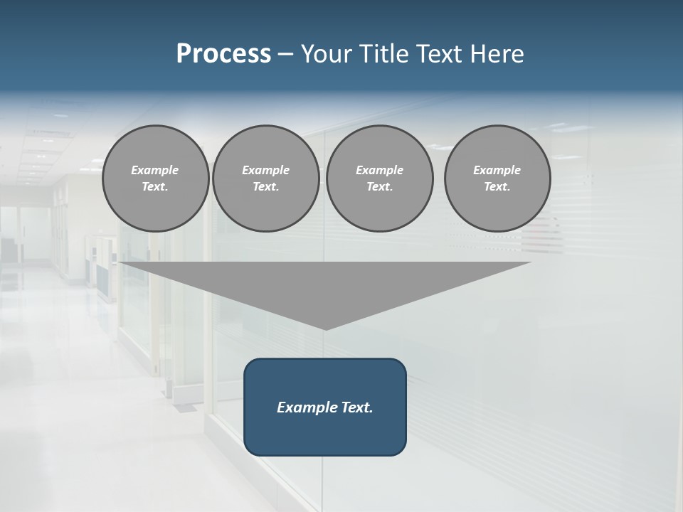Indoors Desk Modern PowerPoint Template