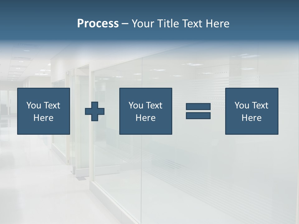Indoors Desk Modern PowerPoint Template