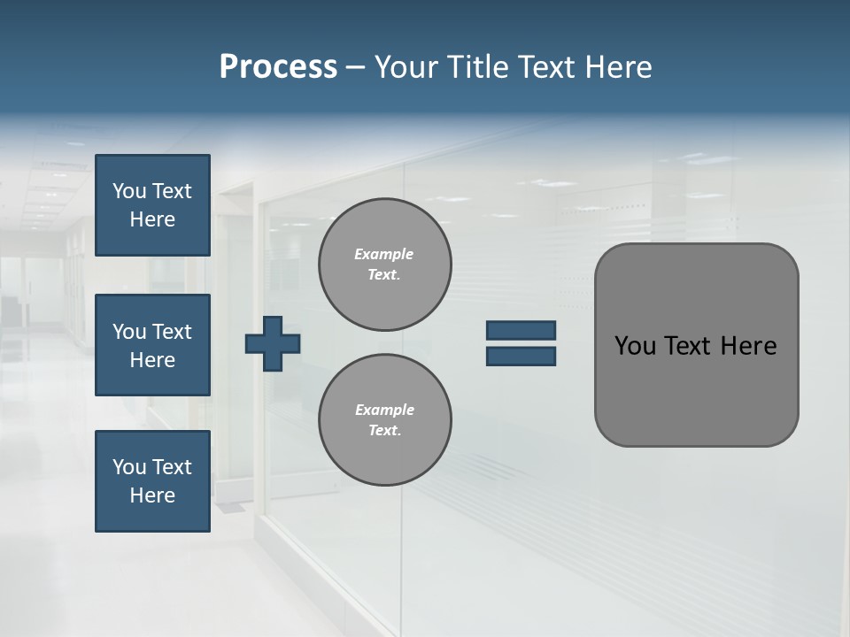 Indoors Desk Modern PowerPoint Template