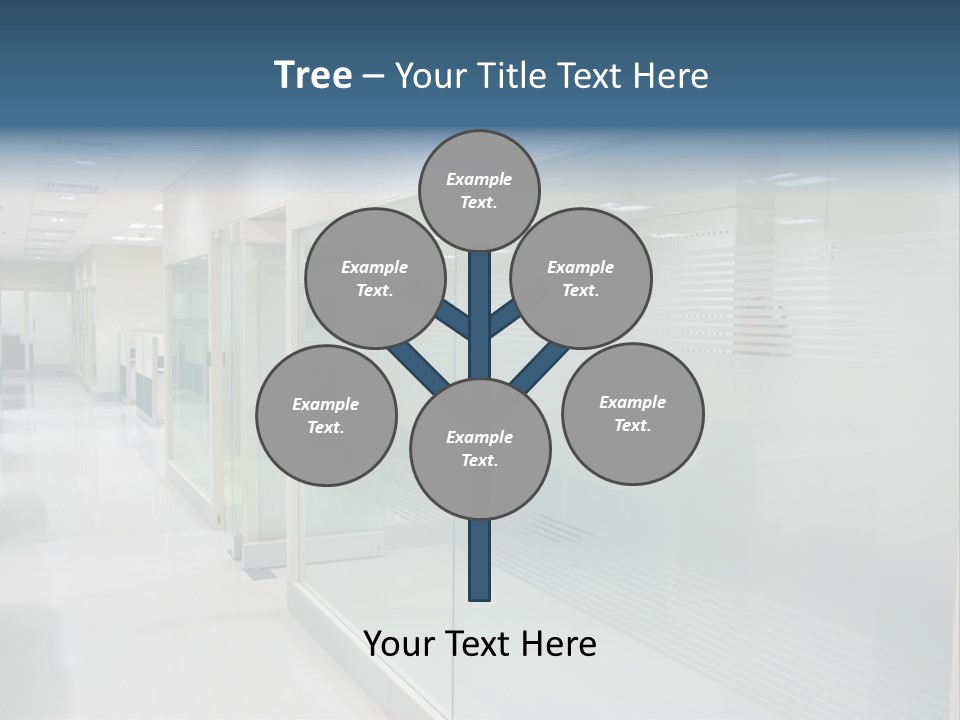 Indoors Desk Modern PowerPoint Template