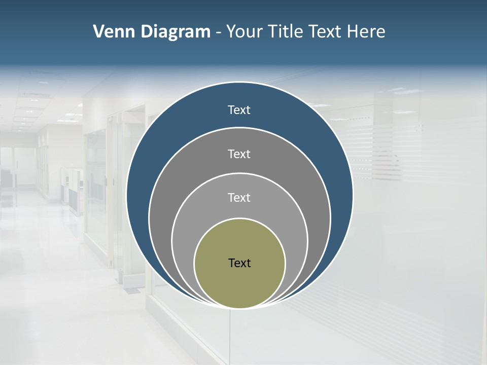 Indoors Desk Modern PowerPoint Template