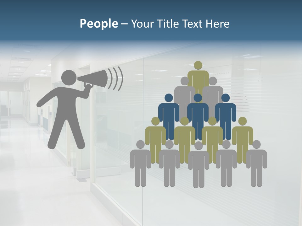 Indoors Desk Modern PowerPoint Template