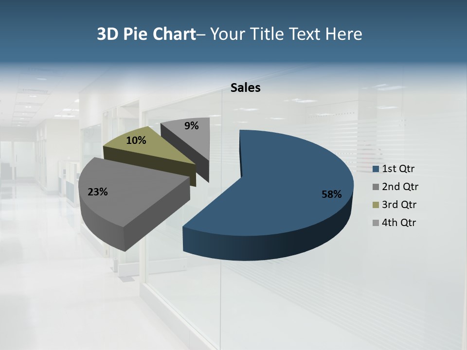 Indoors Desk Modern PowerPoint Template