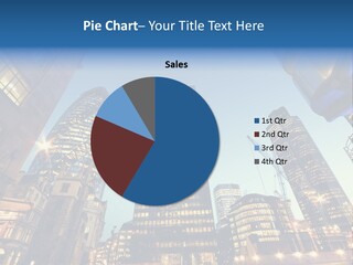 Built Tower City PowerPoint Template