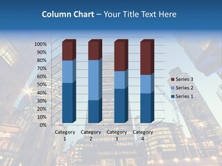 Built Tower City PowerPoint Template