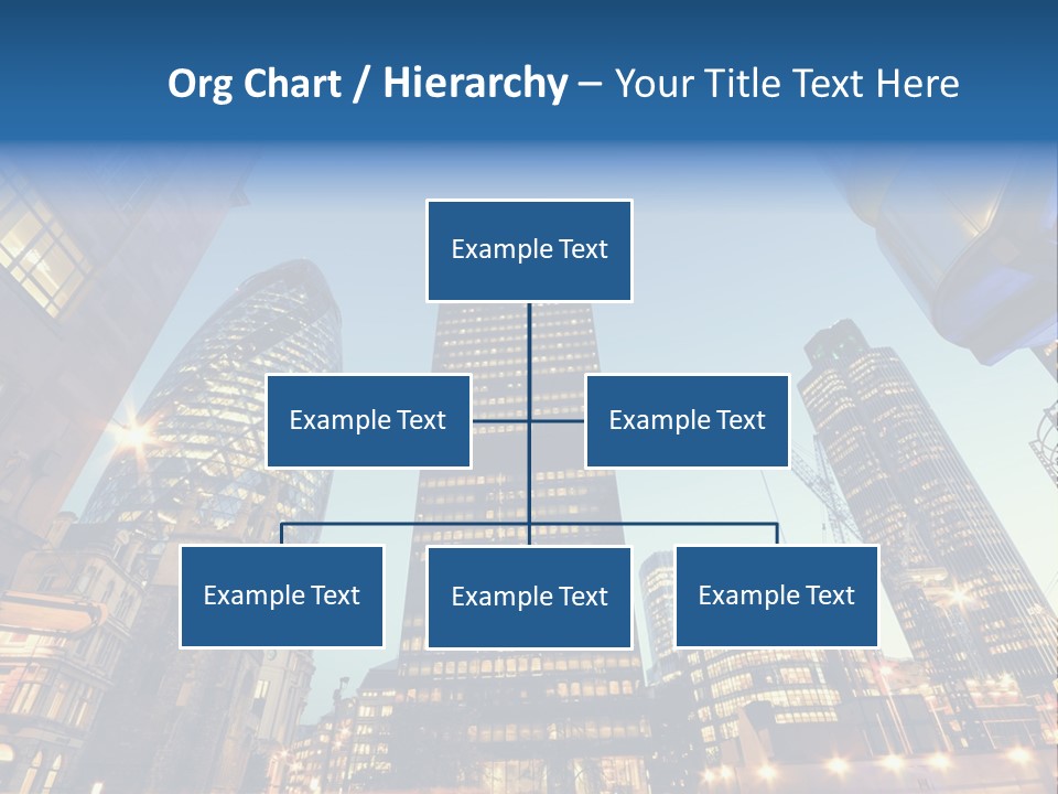 Built Tower City PowerPoint Template