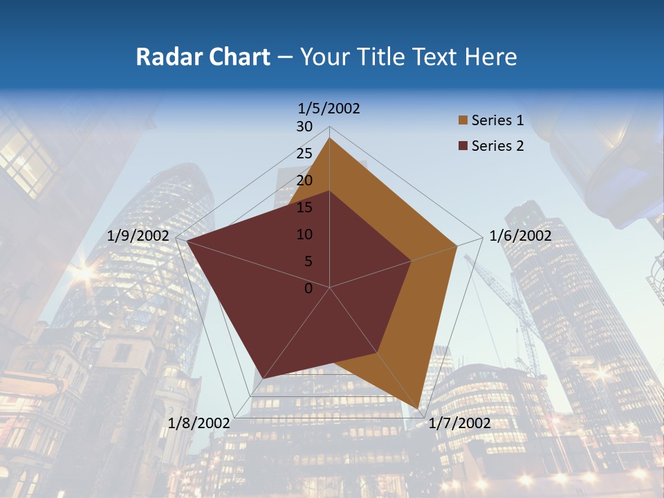 Built Tower City PowerPoint Template
