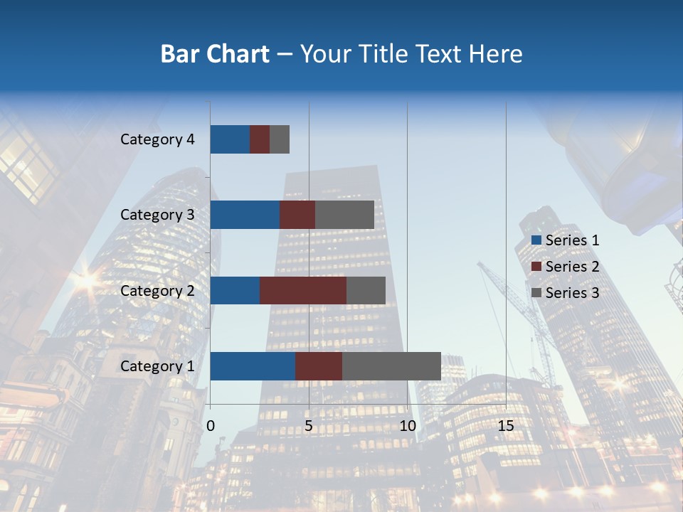 Built Tower City PowerPoint Template
