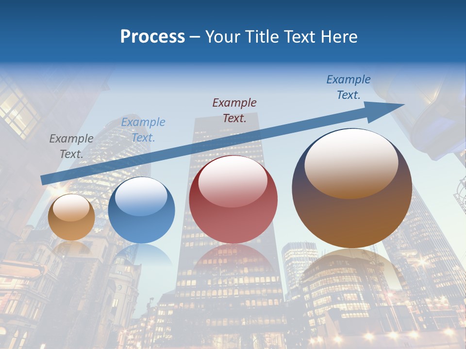 Built Tower City PowerPoint Template