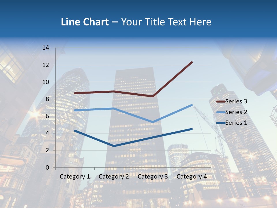 Built Tower City PowerPoint Template