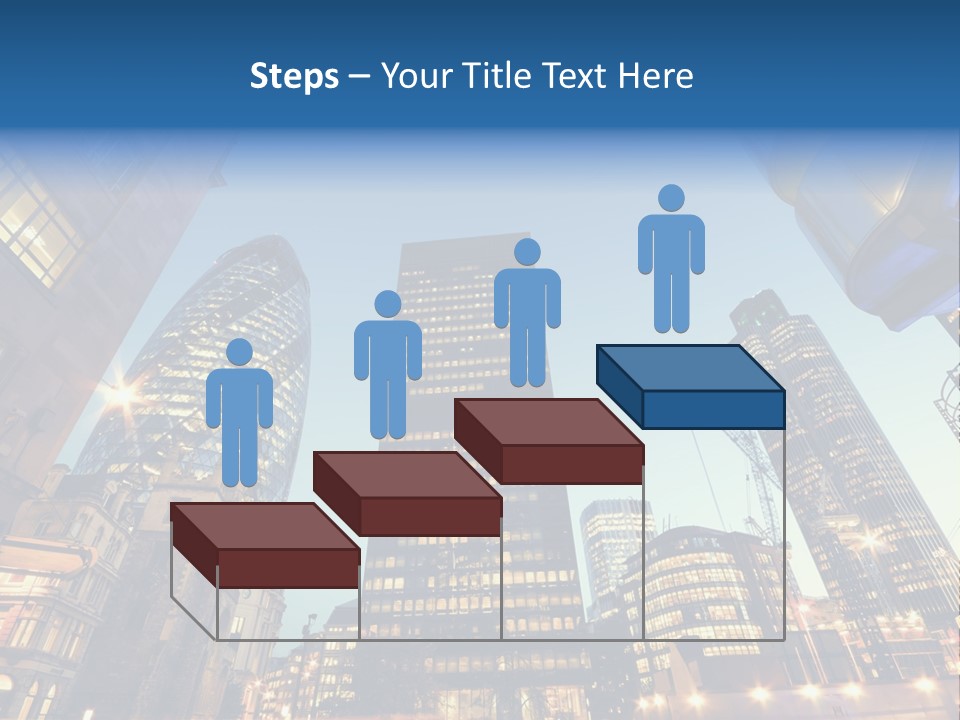Built Tower City PowerPoint Template