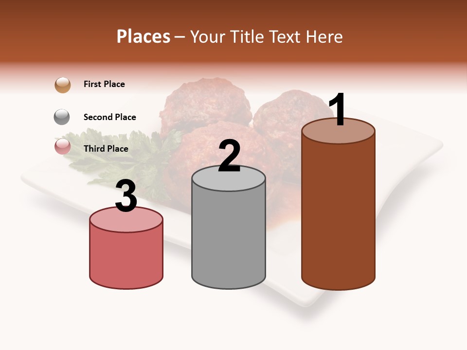 Meaty Meatball Recipe PowerPoint Template