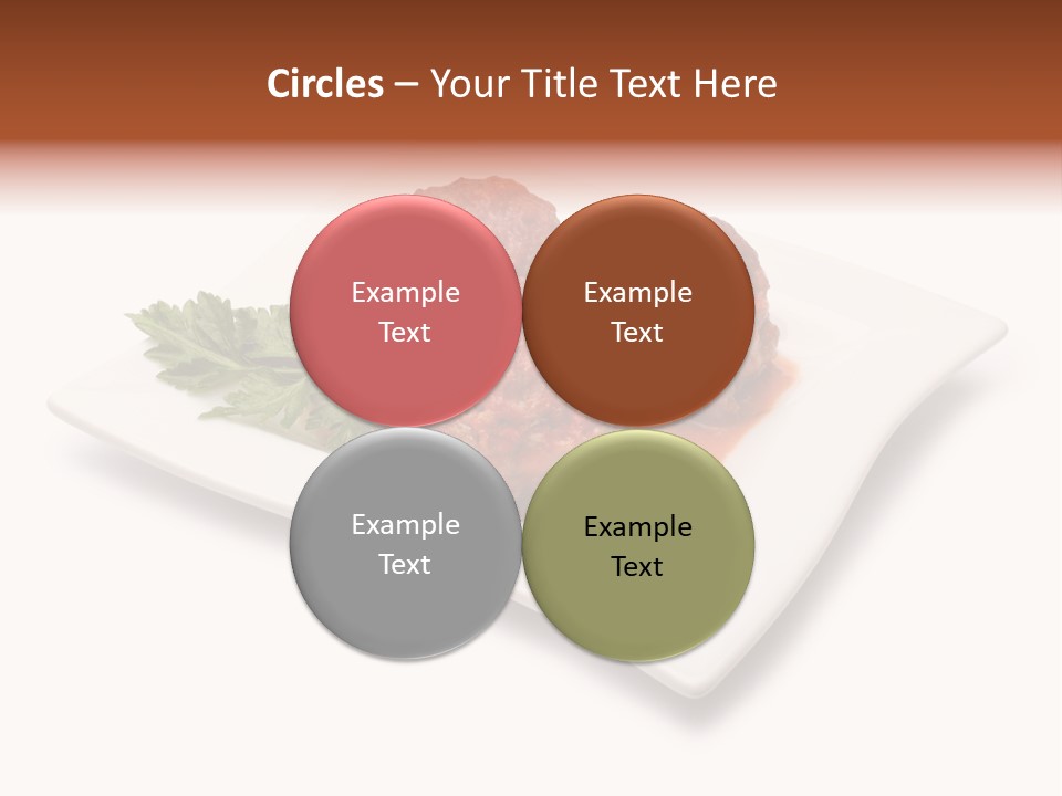 Meaty Meatball Recipe PowerPoint Template