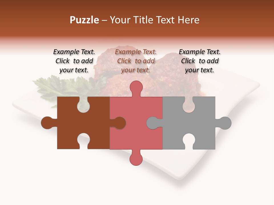 Meaty Meatball Recipe PowerPoint Template